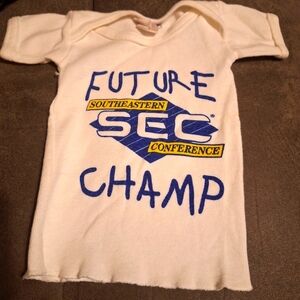 Southeastern Conference Vintage Champion T-Shirt Newborn